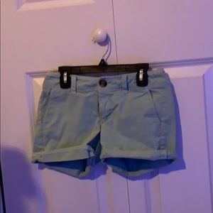Light teal American Eagle Shorts